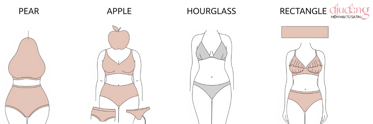 Bí quyết lựa chọn các kiểu quần lót nữ đẹp nhất