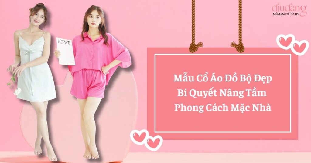 mẫu cổ áo đồ bộ đẹp