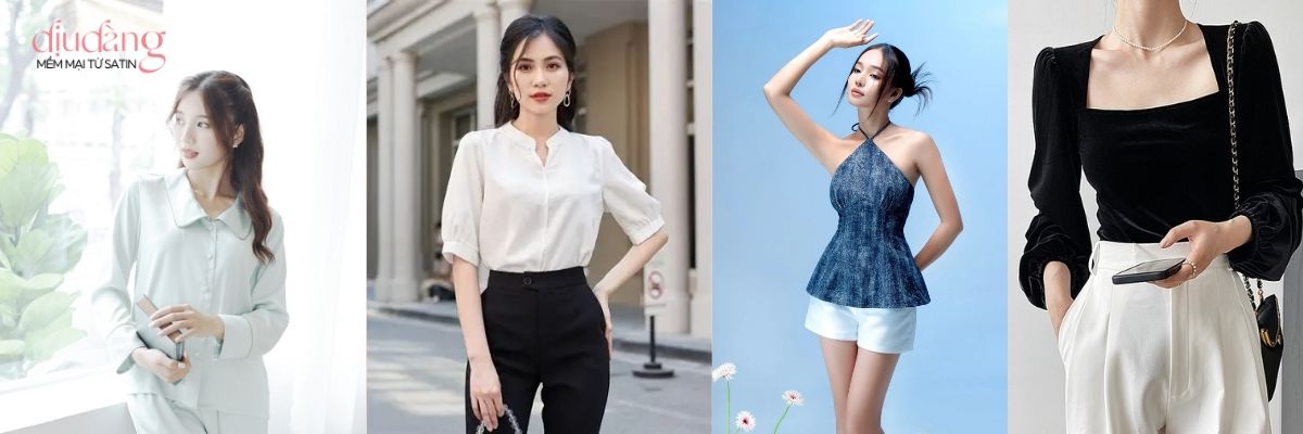 Những mẫu cổ áo đẹp