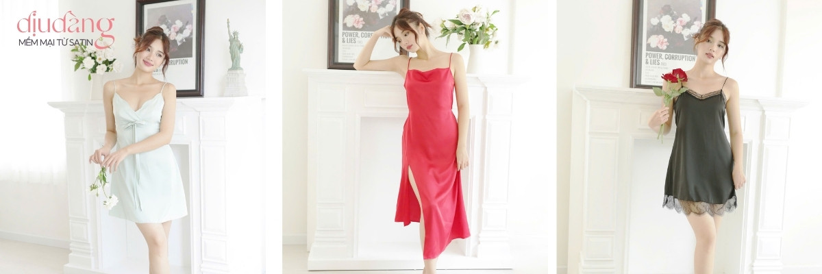 Mẫu đồ bộ đẹp sang trọng cho buổi sáng thư thái tại nhà