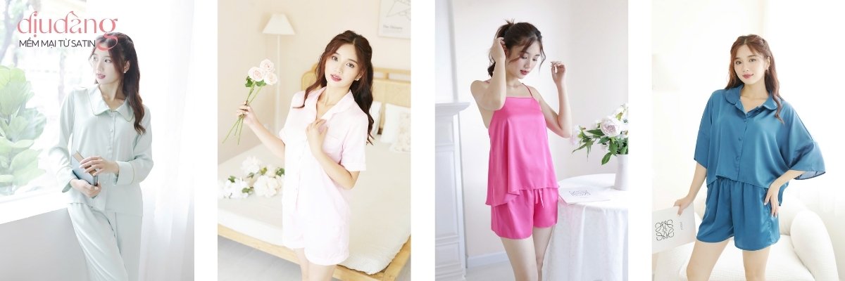 Màu sắc mẫu đồ bộ đẹp sang trọng