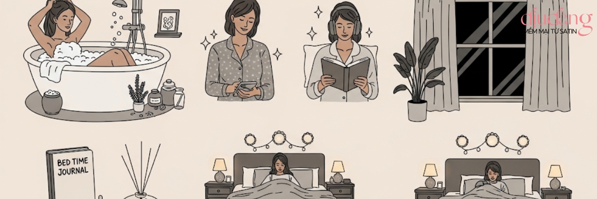 Chuẩn bị môi trường và thói quen để "dễ đi vào giấc ngủ"
