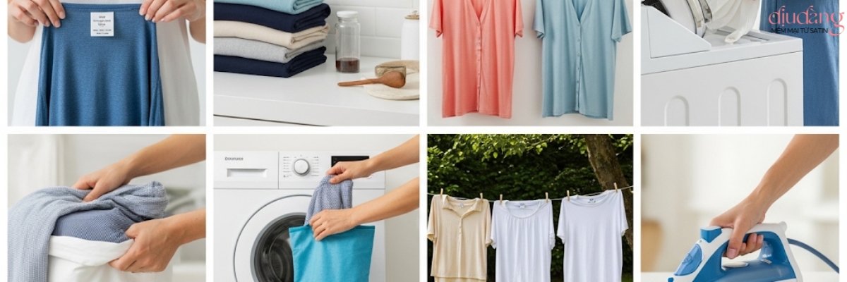 Mẹo bảo quản quần áo bộ mùa hè nữ luôn bền đẹp như mới