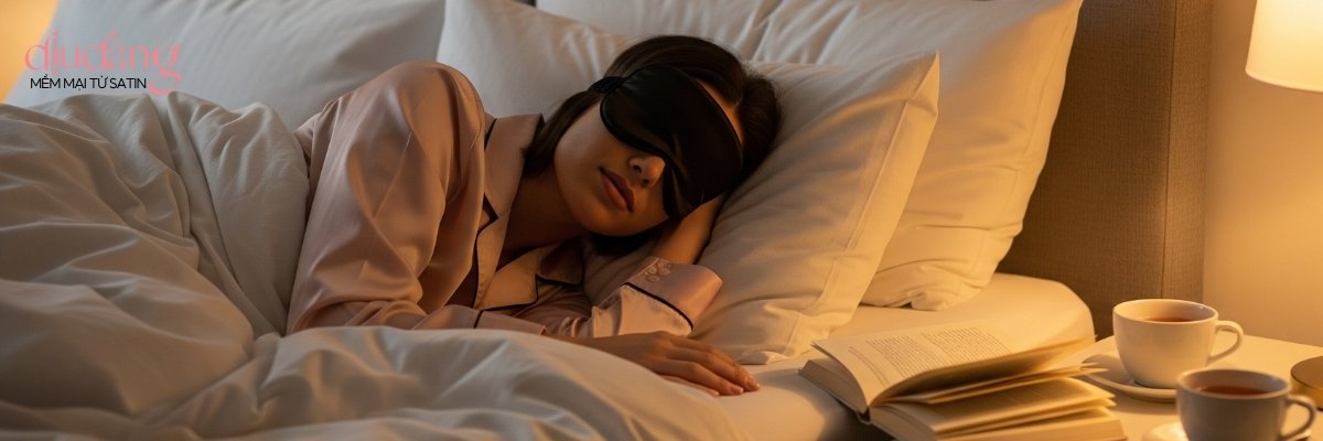 Bịt mắt khi ngủ có tốt không và bí quyết ngủ ngon toàn diện?