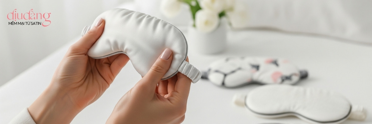 Bịt mắt khi ngủ sao cho tốt? Hướng dẫn chọn và dùng đúng cách