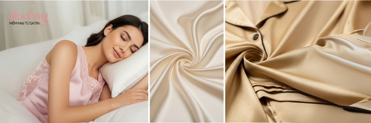 Ứng dụng Lụa Satin