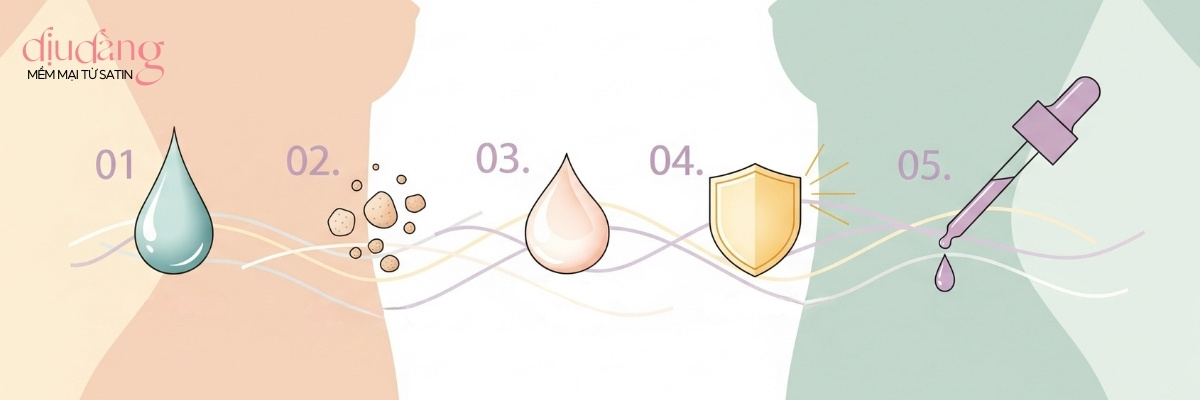 5 bước chăm sóc da body cơ bản tại nhà không thể bỏ qua