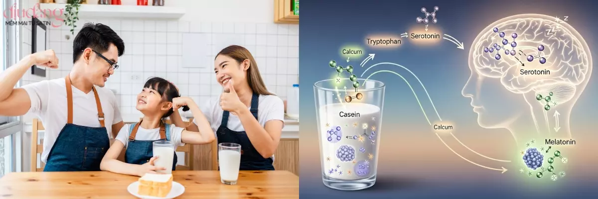 Lợi Ích Khoa Học Của Việc Uống Sữa Trước Khi Ngủ