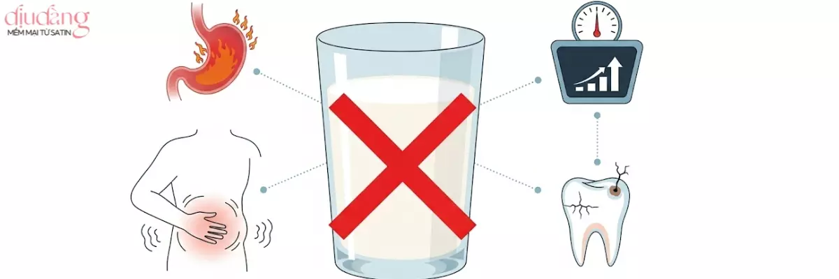 Uống Sữa Trước Khi Ngủ Có Tác Dụng Phụ Không?