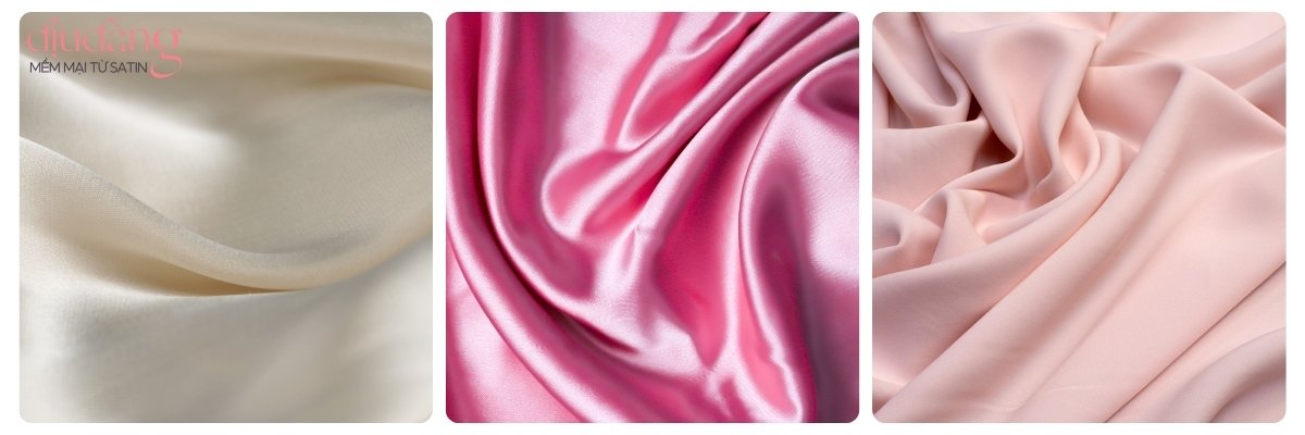 Phân loại vải satin là gì theo chất liệu và kỹ thuật sản xuất
