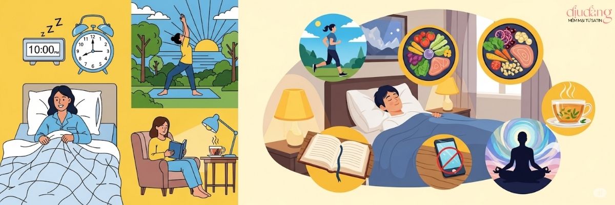 Giải pháp toàn diện để chấm dứt ngủ chập chờn và tỉnh giấc giữa đêm