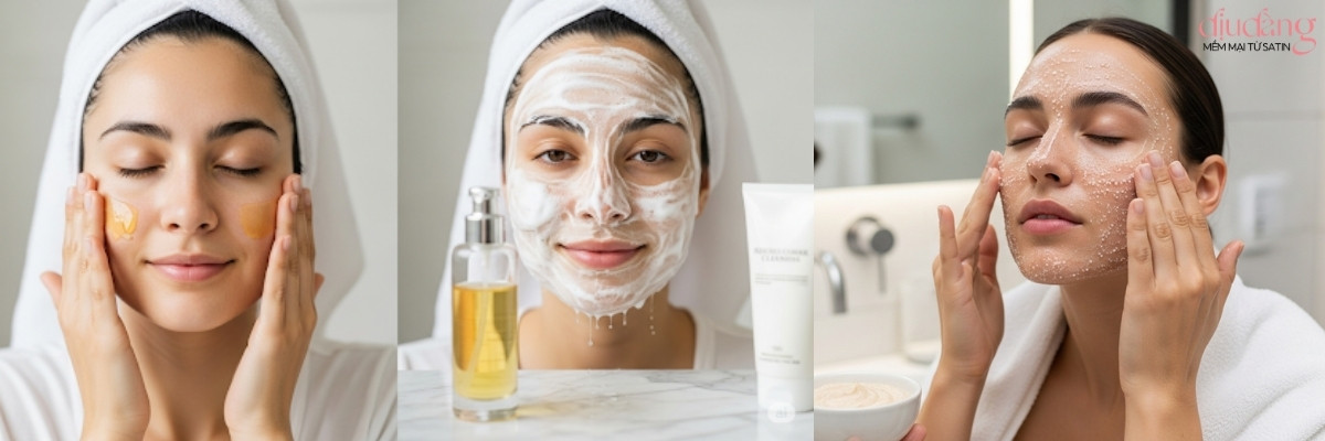 Các bước chăm sóc da cơ bản tại nhà