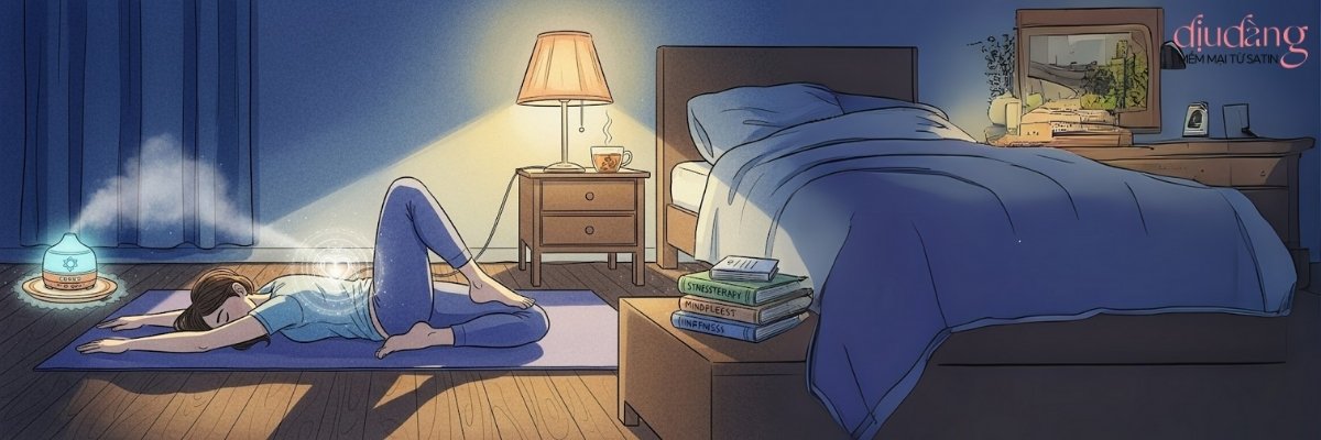 Tập Yoga Trước Khi Ngủ Giảm Mỡ Bụng và Thư Giãn Tinh Thần
