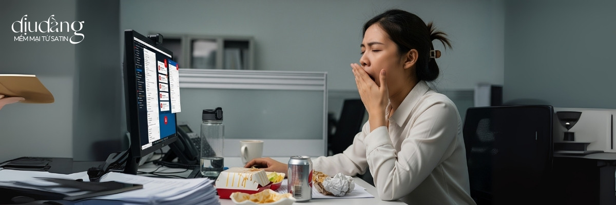 Lối sống khiến nỗ lực ngủ đủ giấc nhưng vẫn buồn ngủ vô ích
