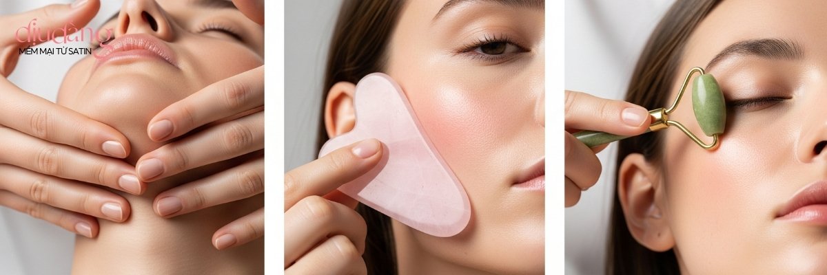 Nâng cao cách mát xa mặt trước khi ngủ với các phương pháp khác
